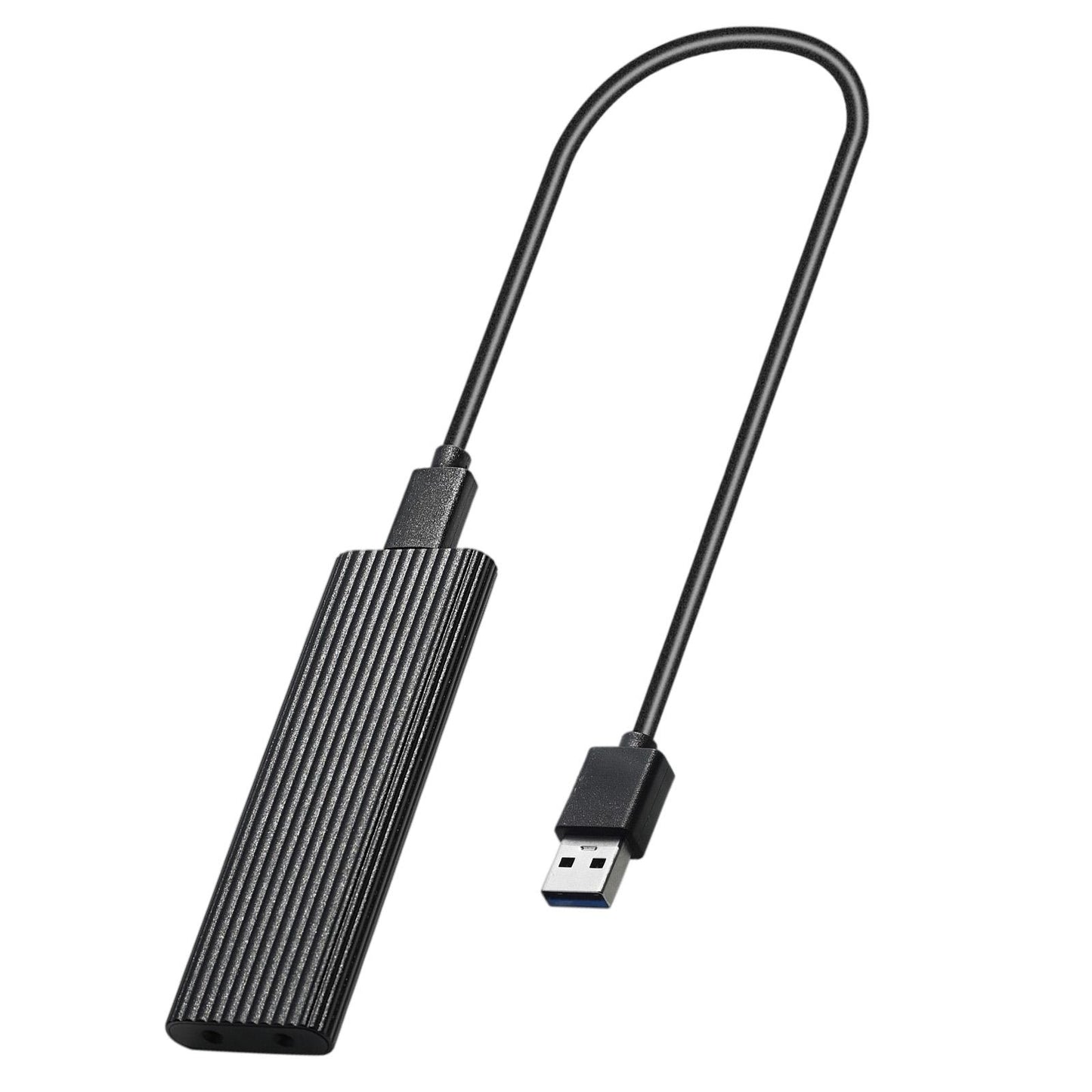 USB 3.0 to NGFF M.2 B Key SSD External Enclosure Case Cover Adapter Black