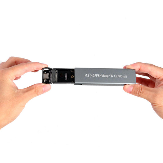 M.2 NVME to USB 3.1 Enclosure Adapter for 2230/42/60/80 NVMe SSD 2TB 10Gbps