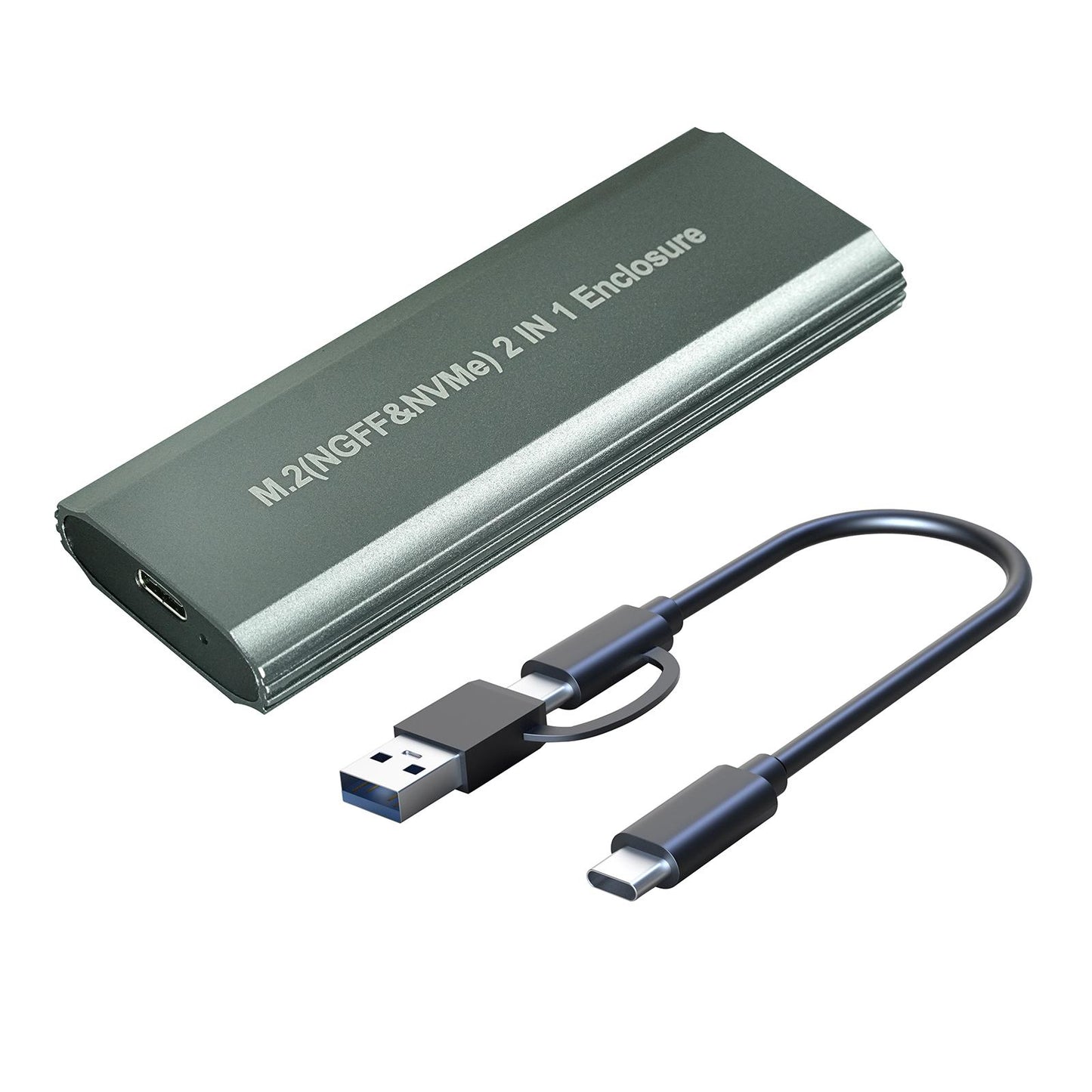 10Gbps M.2 NVME to USB 3.1 SSD Enclosure Adapter Type-C SSD External Case