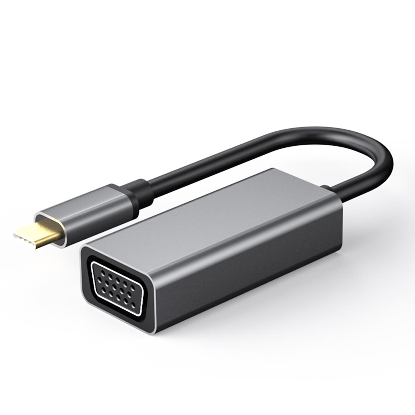 Type C to VGA Adapter 1080p USB3.1 USB-C Converter Cable for MC Laptop TV