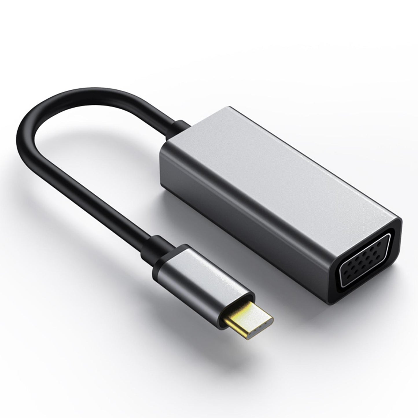 Type C to VGA Adapter 1080p USB3.1 USB-C Converter Cable for MC Laptop TV