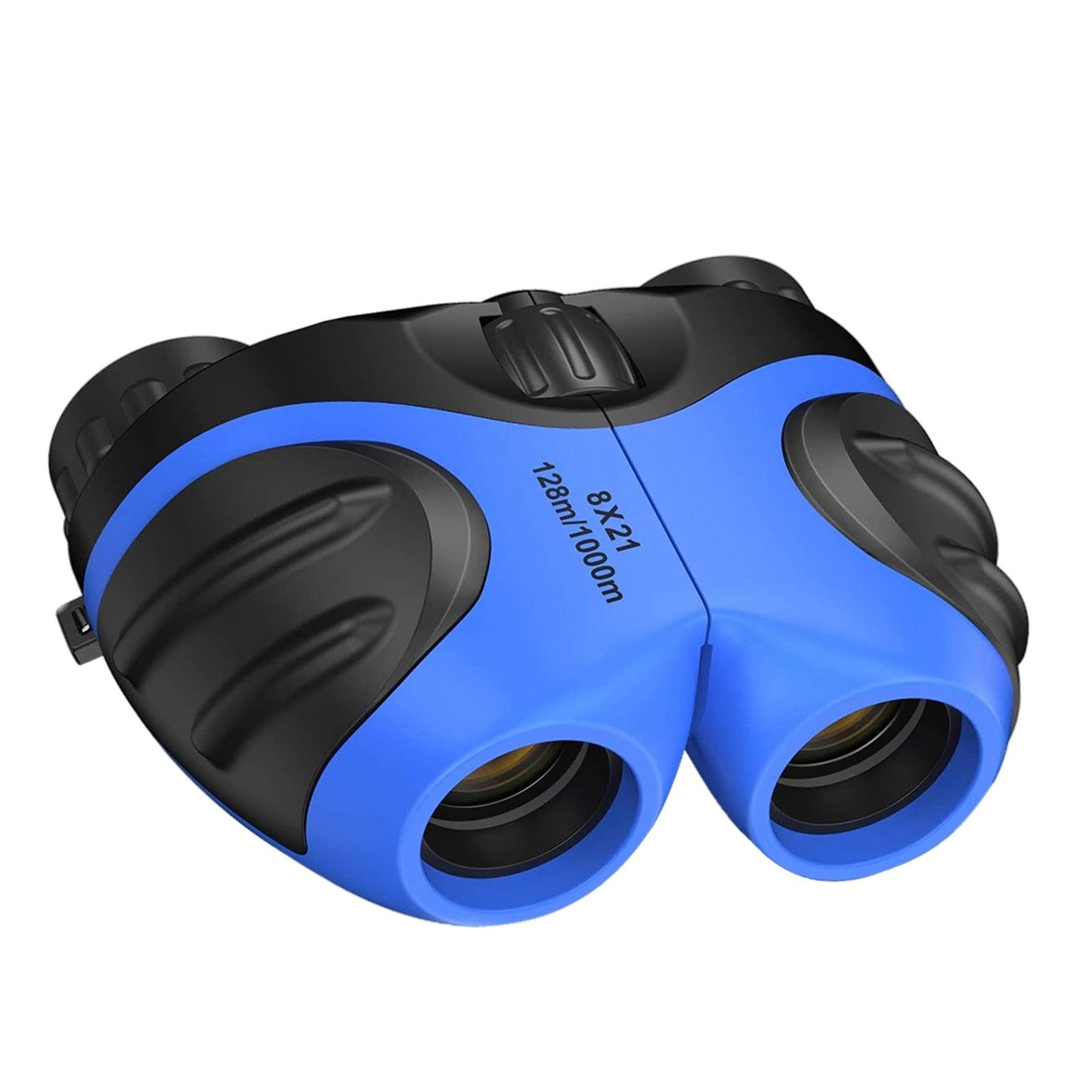 Plastic Kids Binoculars Hiking Camping Telescope Game Entertainment Children Blue