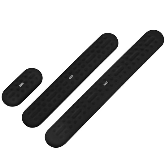 Memory Foam Keyboard Wrist Pad Mouse Cushion for Gaming Work  small black