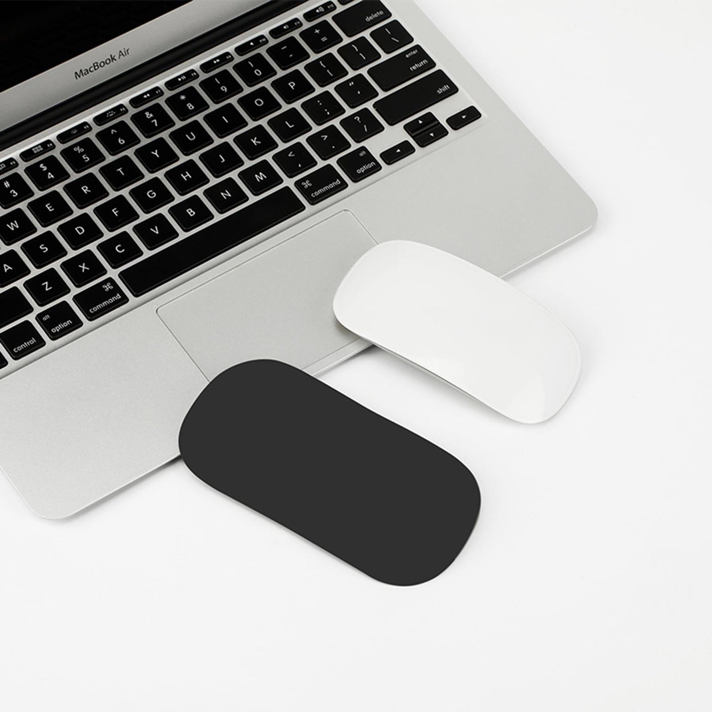 Keyboard Mouse Wrist Rest Pad Memory Foam Set  A Small Black