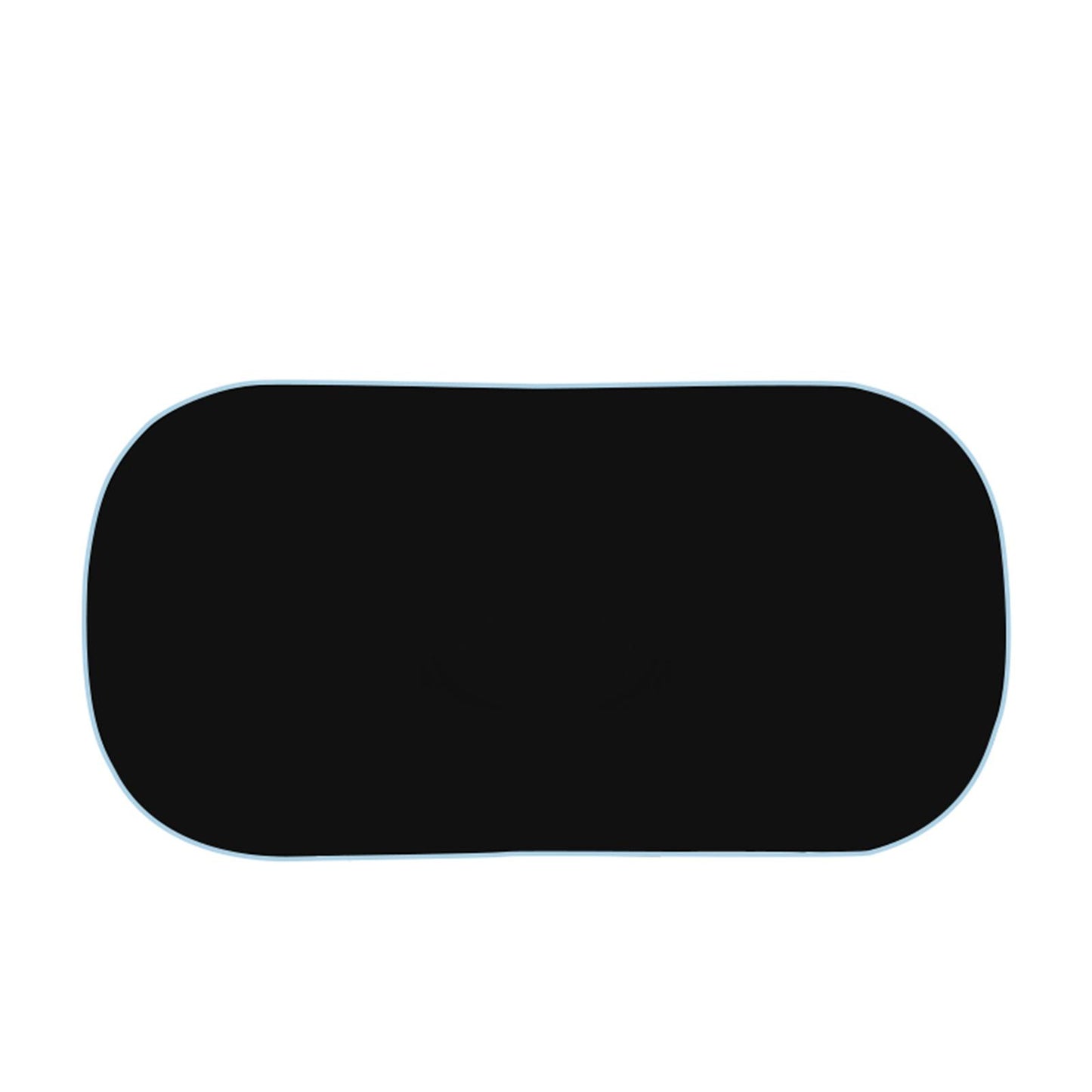 Keyboard Mouse Wrist Rest Pad Memory Foam Set  A Small Blue