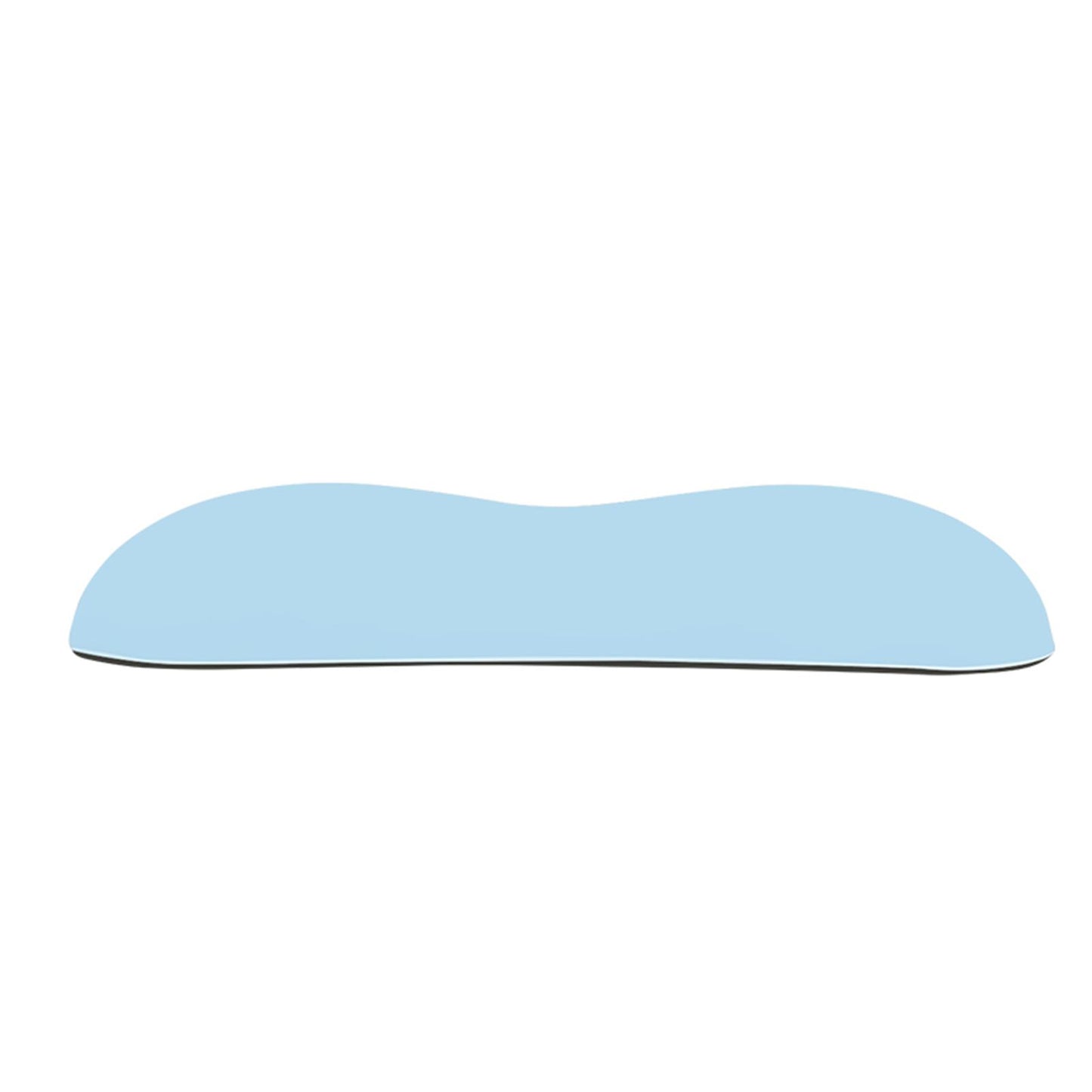 Keyboard Mouse Wrist Rest Pad Memory Foam Set  A Small Blue