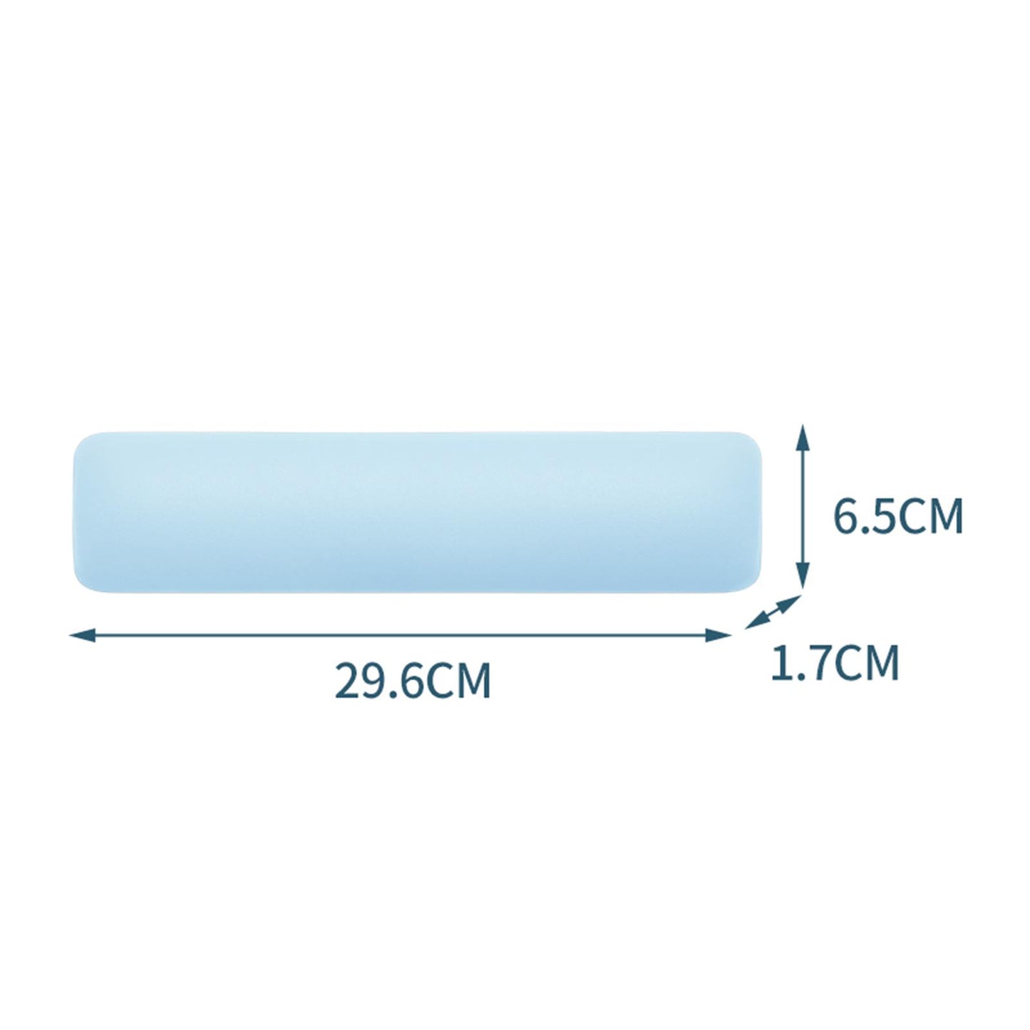 Keyboard Mouse Wrist Rest Pad Memory Foam Set  B Medium Blue