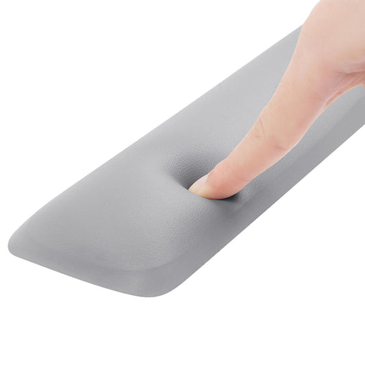 Keyboard Mouse Wrist Rest Pad Memory Foam Set  B Large Silver