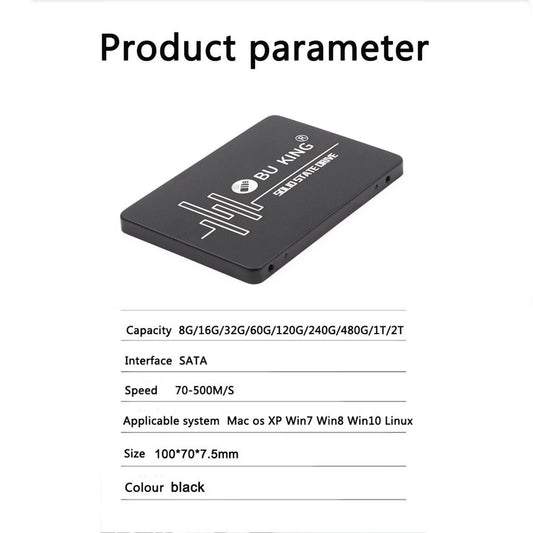 2.5 SATA III Internal SSD Solid State Driver Solid-State Hard Drive 16GB"