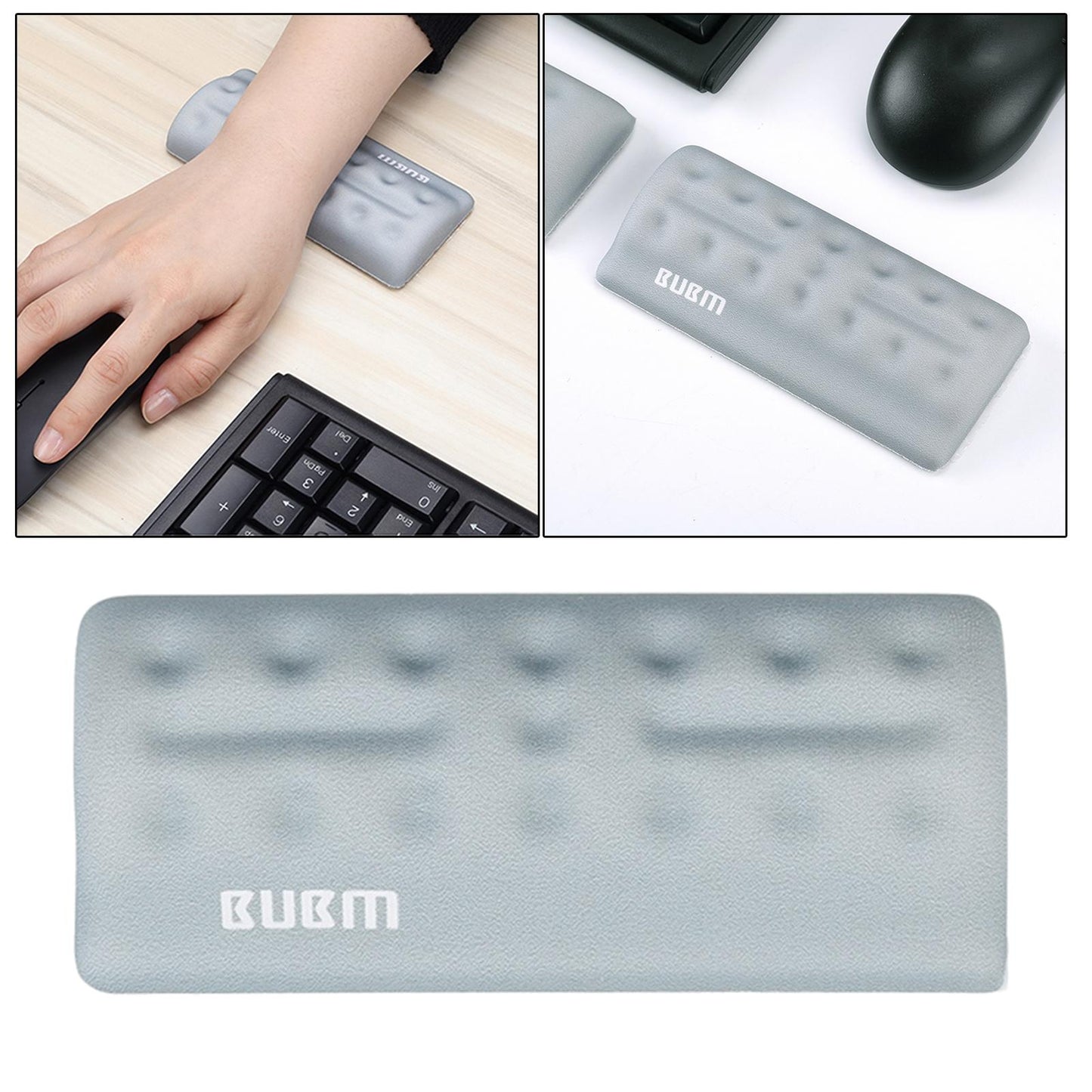 Memory Foam Keyboard Wrist Rest Hand Wrist Pad Arm Stand Pink S