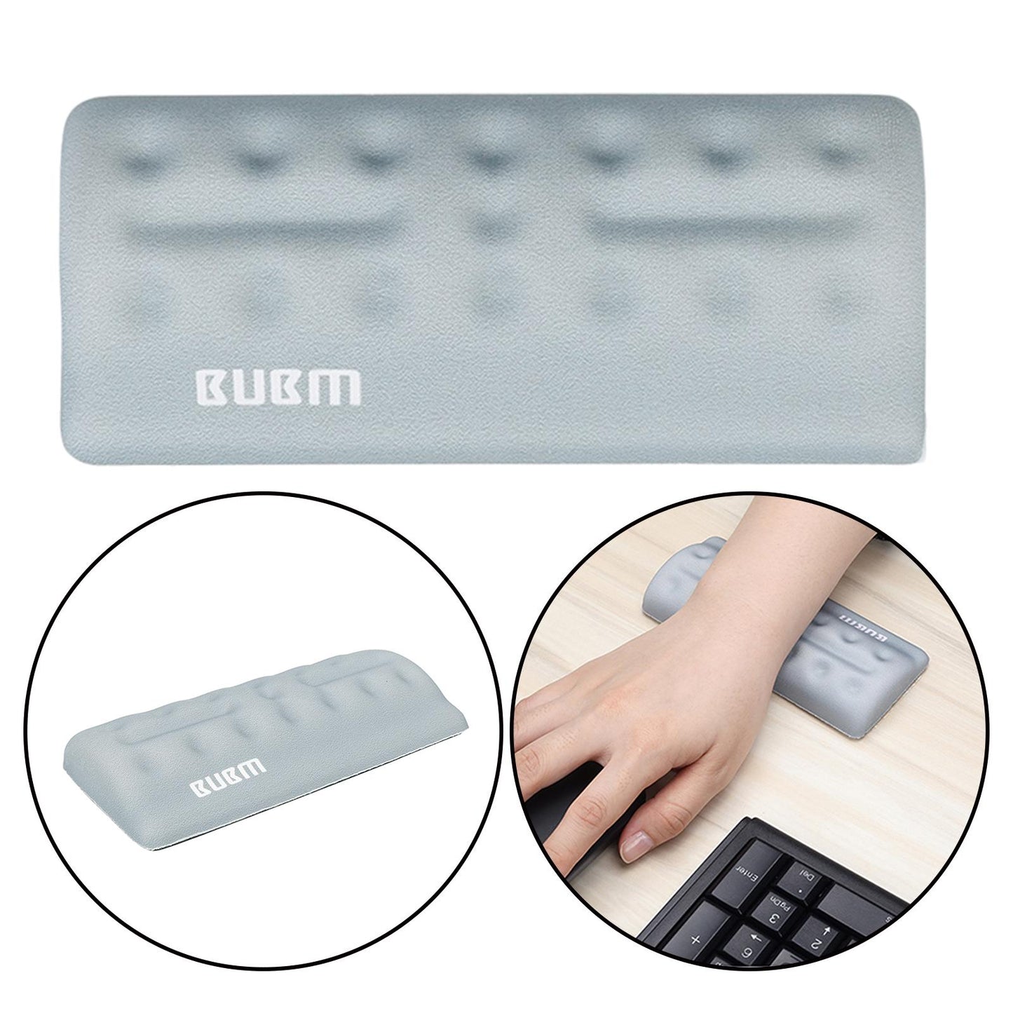 Memory Foam Keyboard Wrist Rest Hand Wrist Pad Arm Stand Pink S