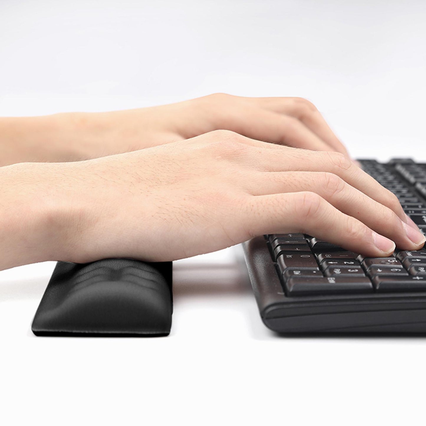 Memory Foam Keyboard Wrist Rest Hand Wrist Pad Arm Stand Black M