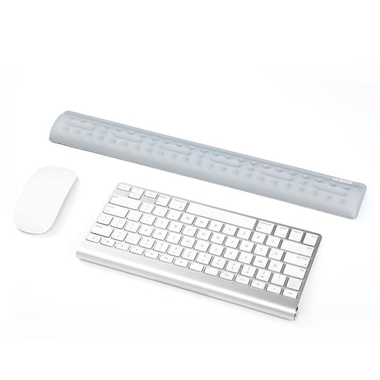 Memory Foam Keyboard Wrist Rest Hand Wrist Pad Arm Stand Grey L