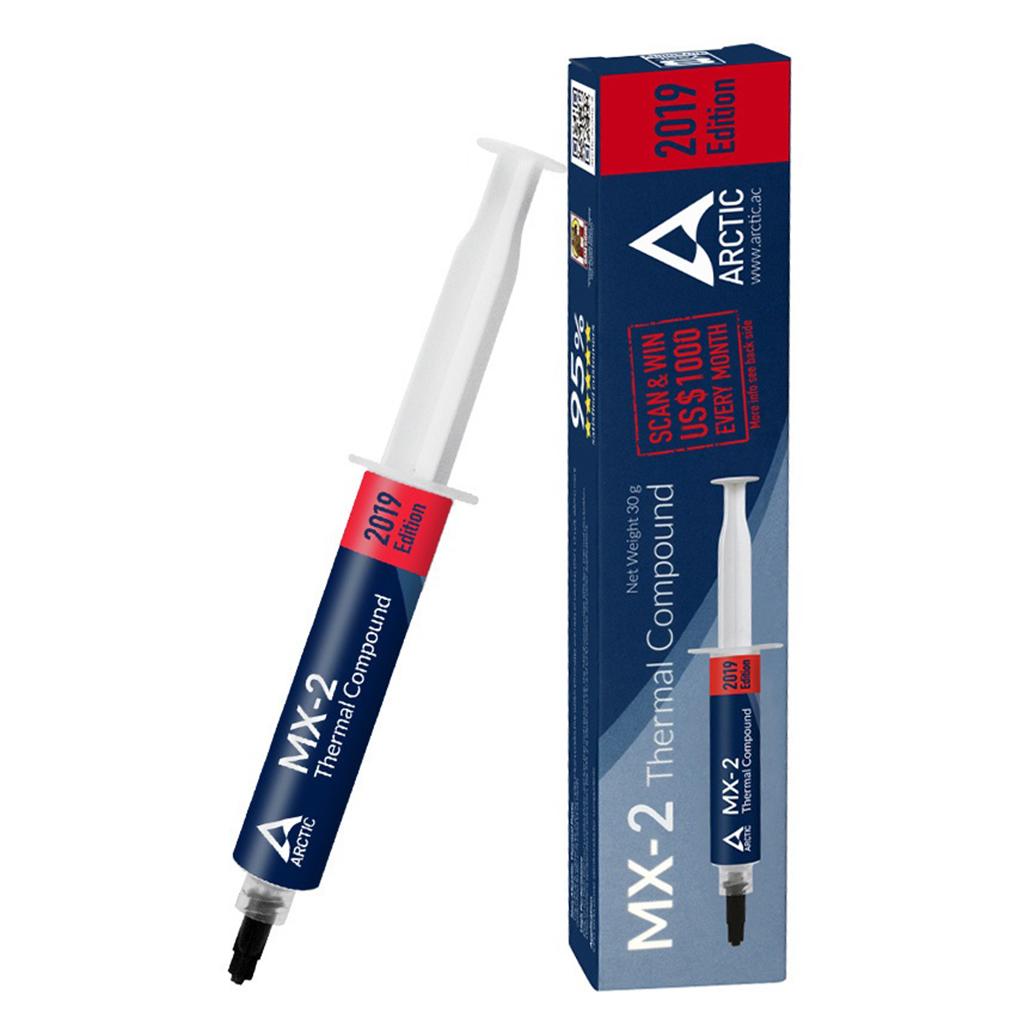MX-2 30 Grams Thermal Compound Paste Heatsink Paste for All Coolers Replace