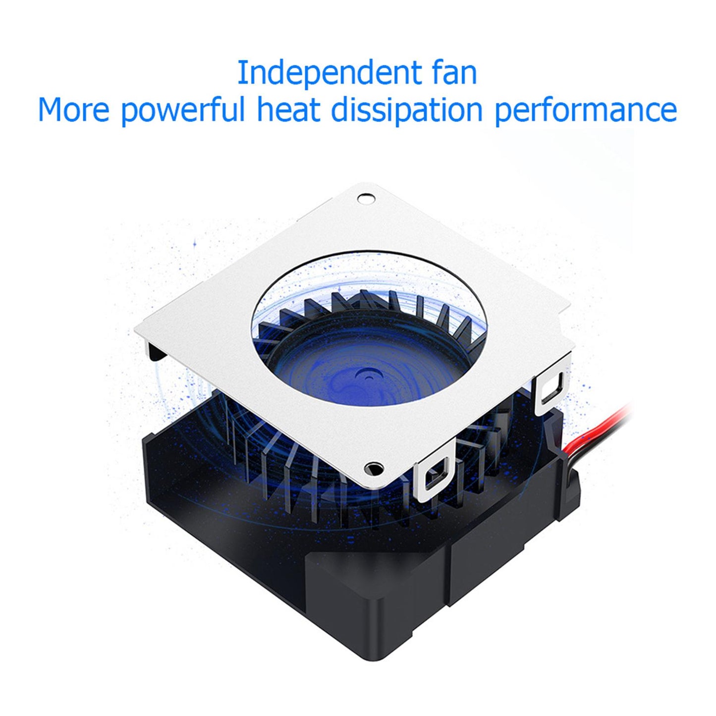 Heatsink Cooler with Cooling Fan Radiator for M.2 NGFF NVME SSD
