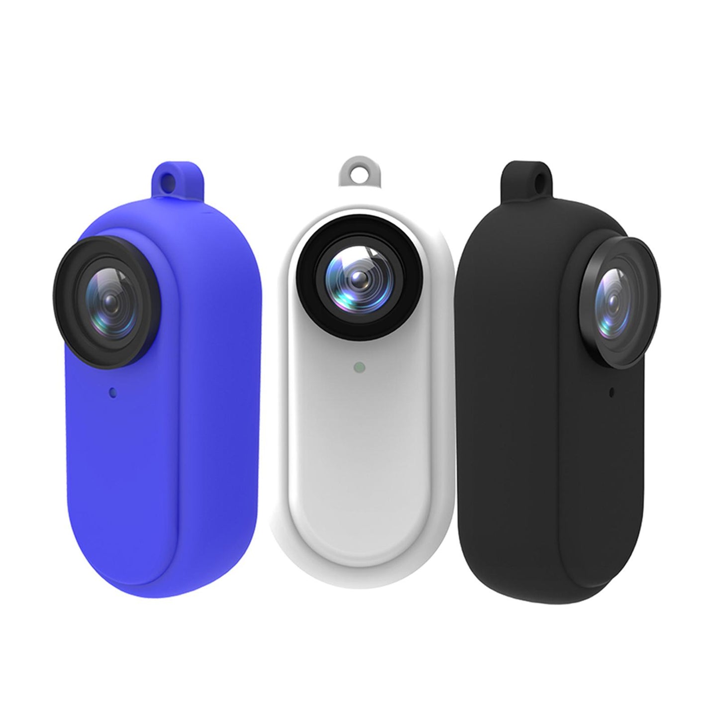 Silicone Sleeve Cover Protector Housing for Insta360 GO2 Action Camera white