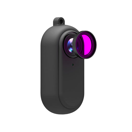 Silicone Sleeve Cover Protector Housing for Insta360 GO2 Action Camera black