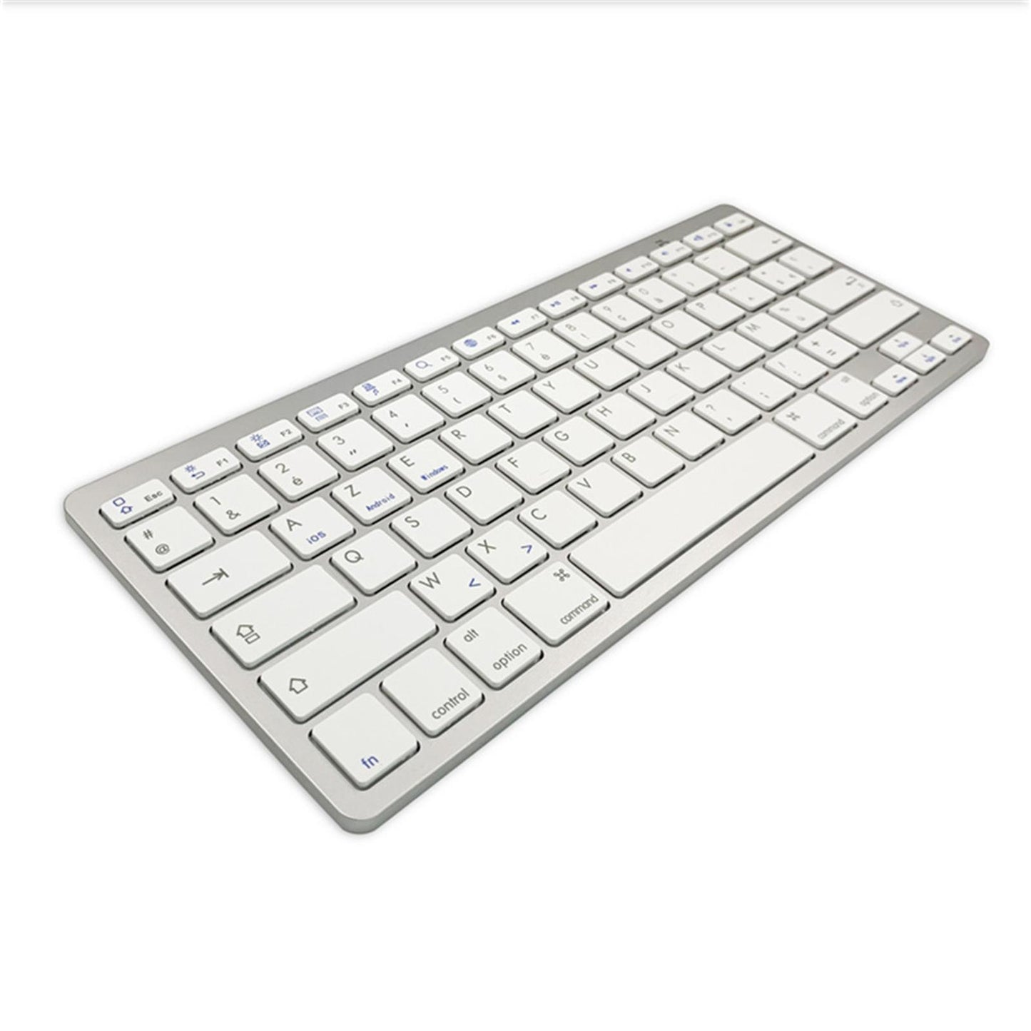 UltraThin 78 Key Wireless Bluetooth Keyboard French for IOS/Android/Windows