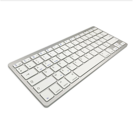 UltraThin 78 Key Wireless Bluetooth Keyboard French for IOS/Android/Windows