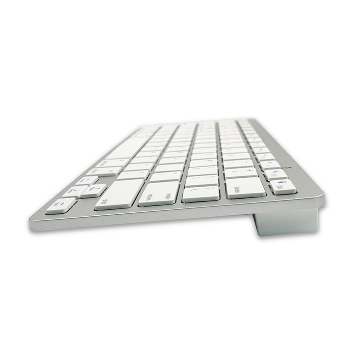 Ultra Slim Wireless German Keyboard Floating Button Computer PC TV
