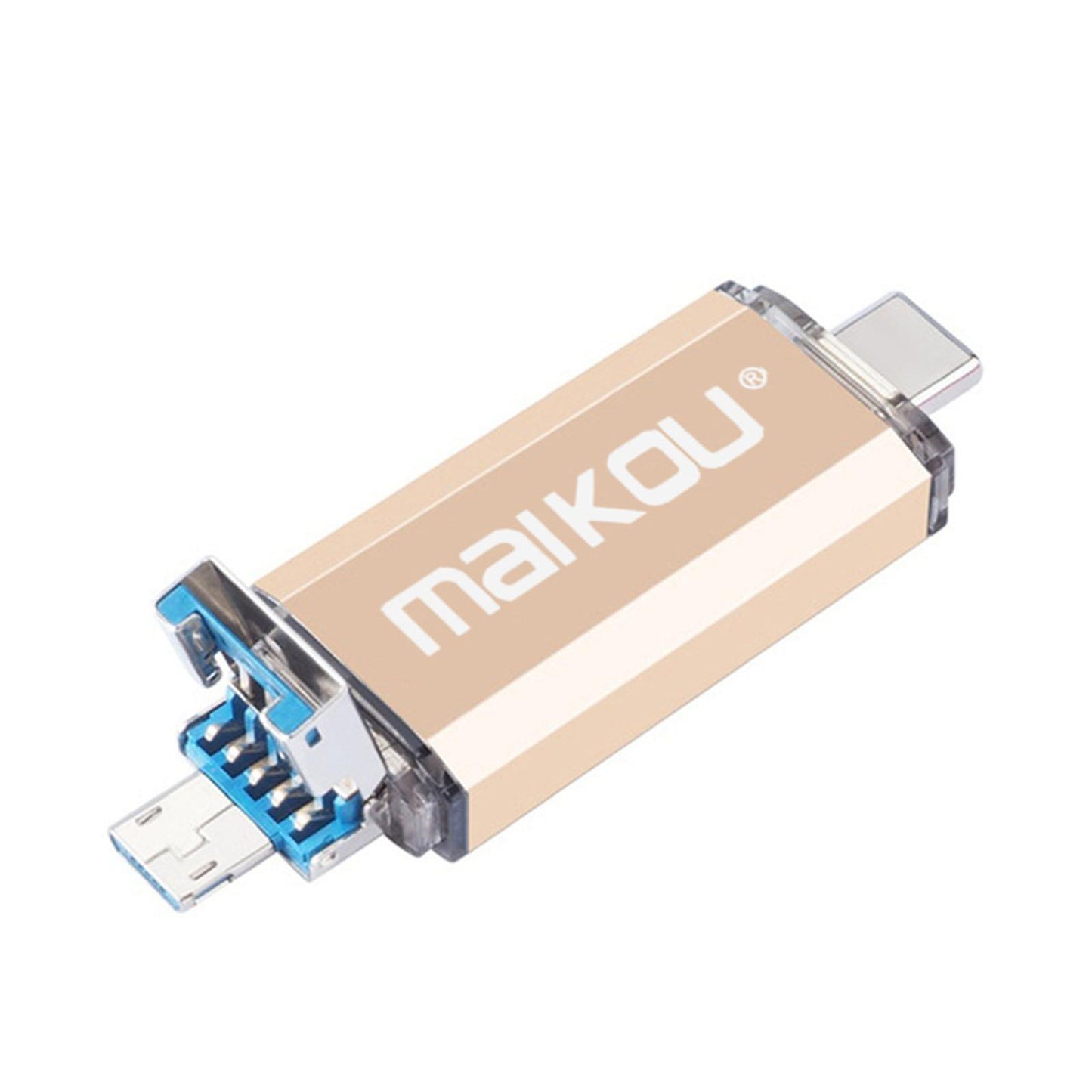 3 in 1 256GB USB 3.0 Flash Drive Type-C Micro USB Memory Stick Premium