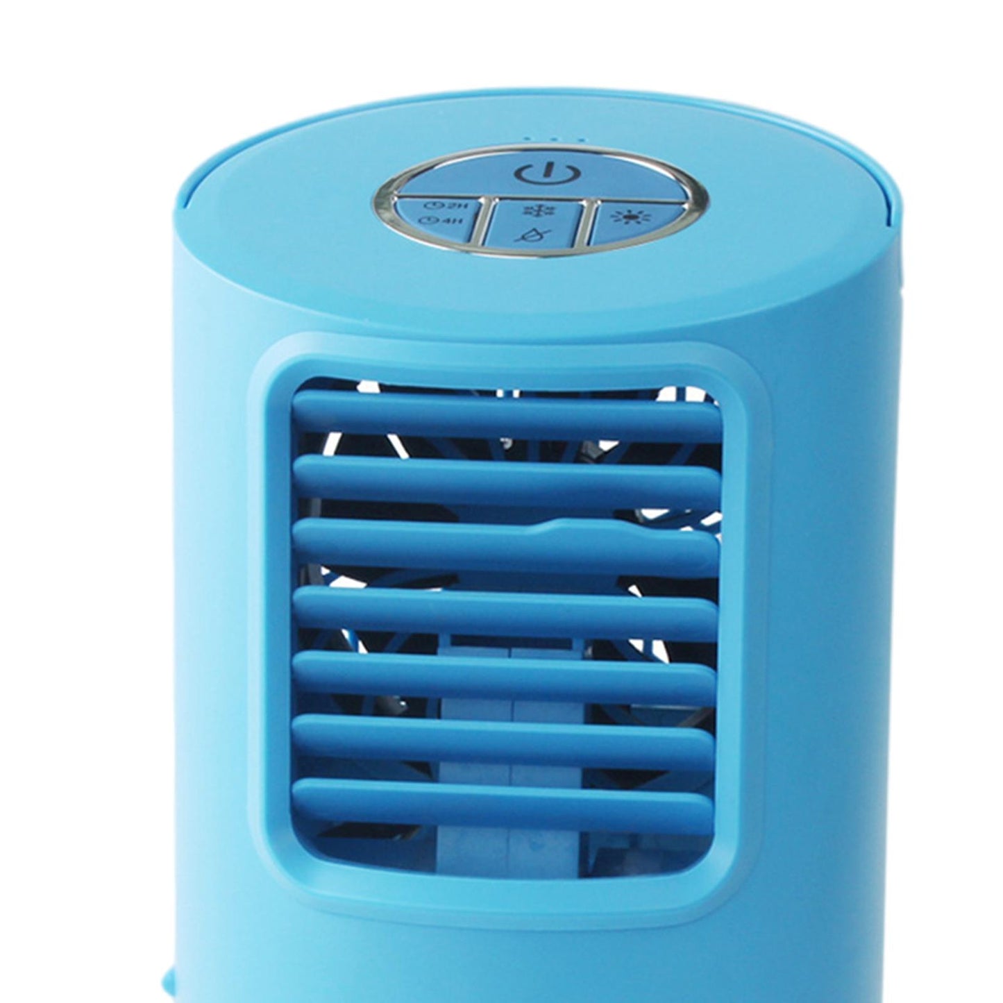 Mini Air Conditioner Fan Bedroom Air Cooler with Timer EU Plug Blue