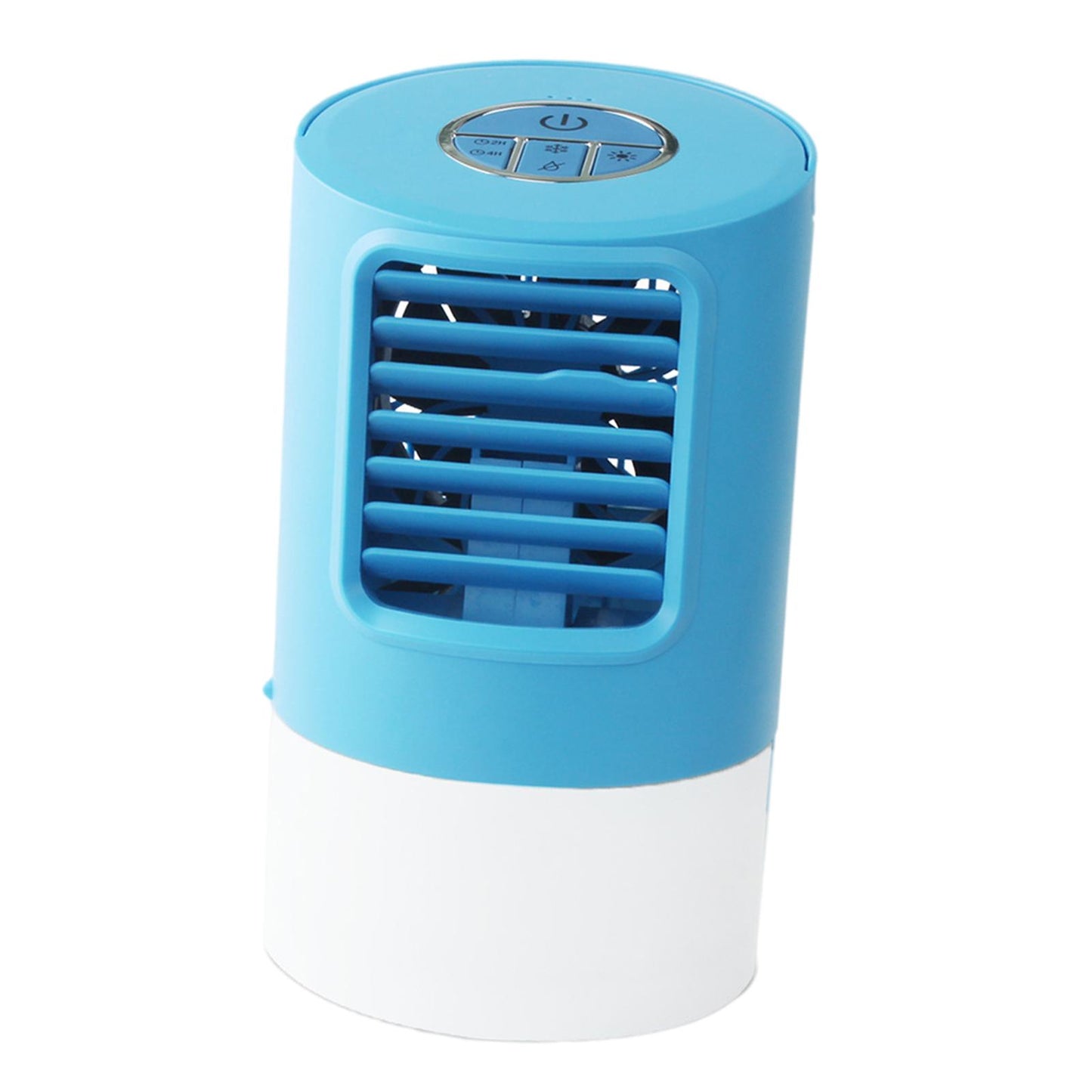 Mini Air Conditioner Fan Bedroom Air Cooler with Timer EU Plug Blue