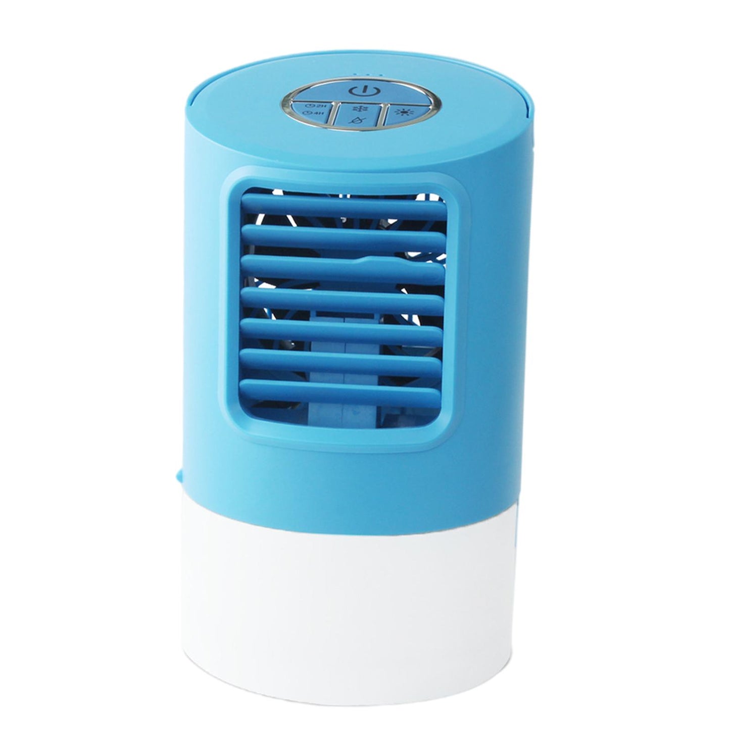 Mini Air Conditioner Fan Bedroom Air Cooler with Timer EU Plug Blue