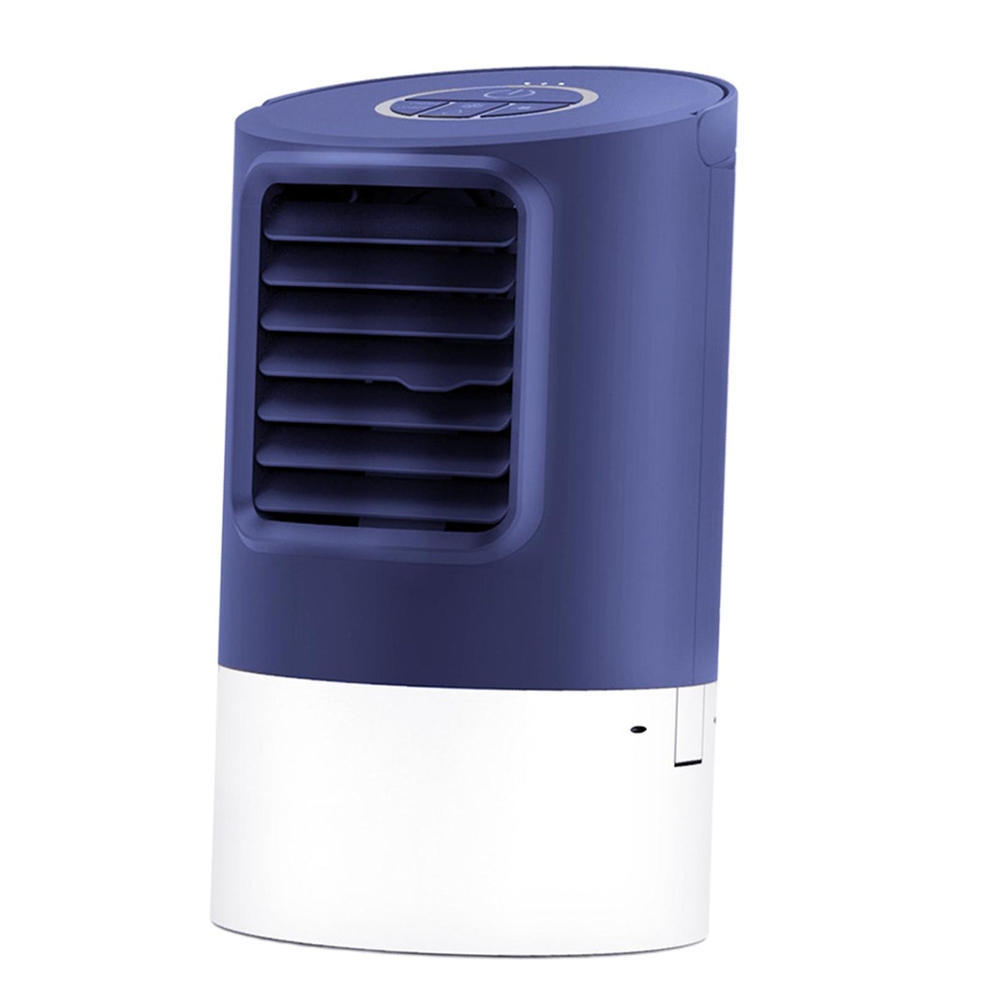 Mini Air Conditioner Fan Bedroom Air Cooler with Timer EU Plug Purple
