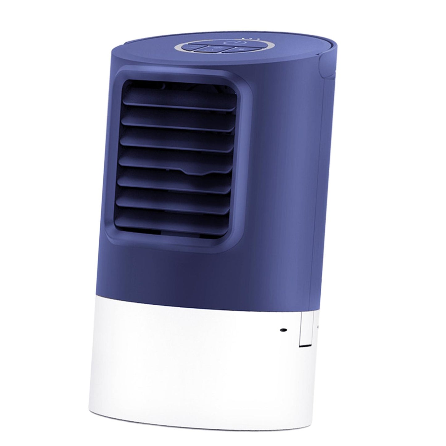 Mini Air Conditioner Fan Bedroom Air Cooler with Timer EU Plug Purple