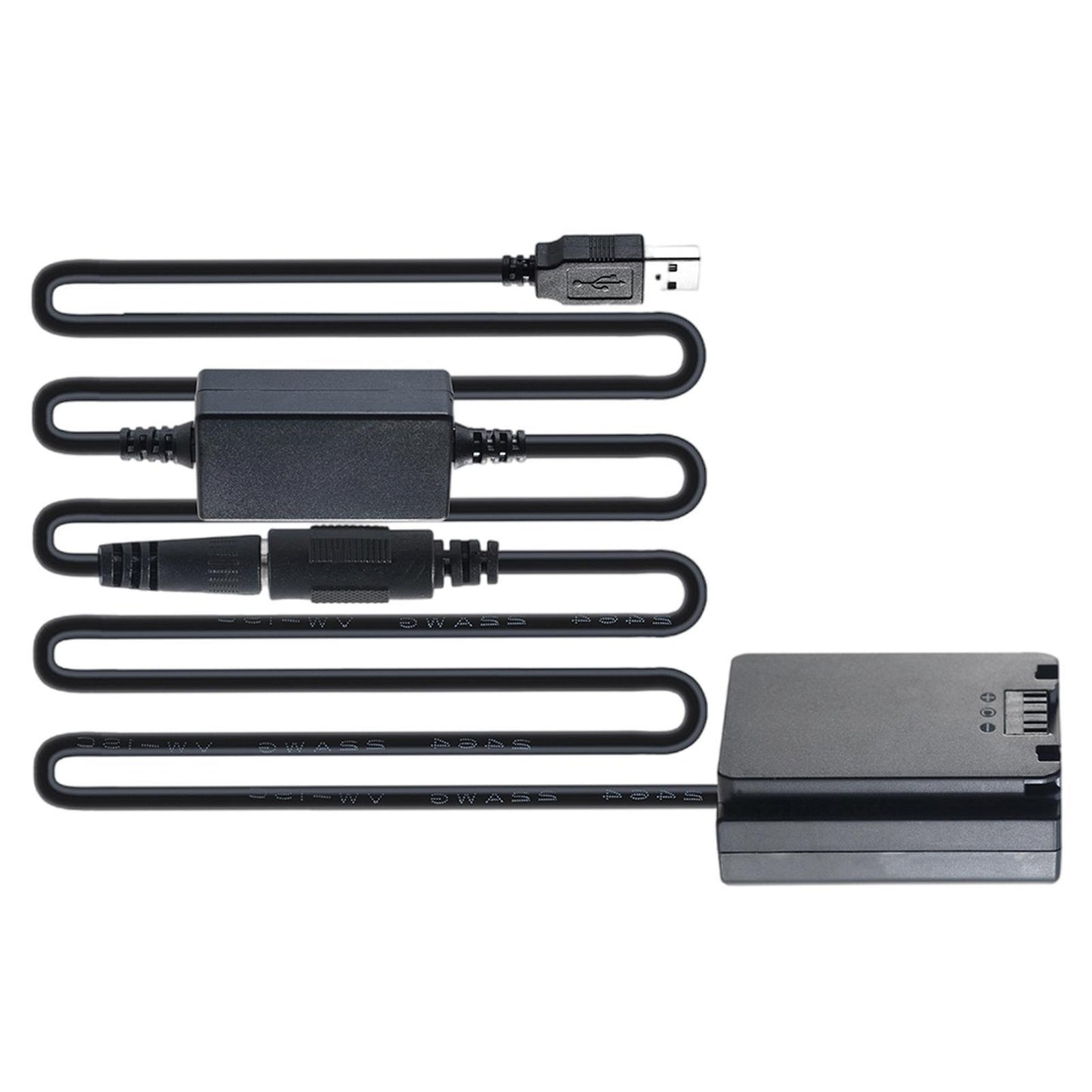NP-FZ100 USB DC Coupler Dummy Battery for Sony A7MIII A7RIII A9 Cameras