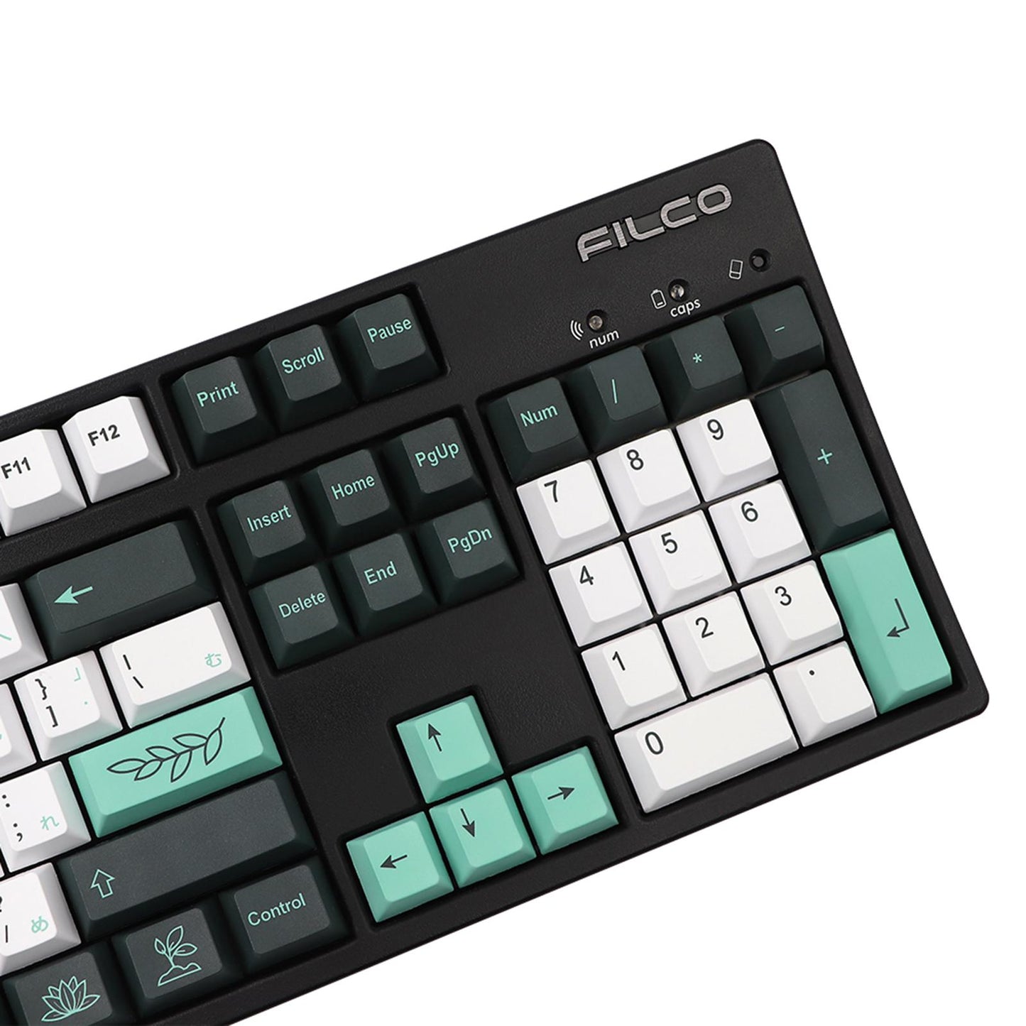 135-Key PBT Garden Theme Keycaps for Cherry 61 64 68 72 98 keys  Japanese
