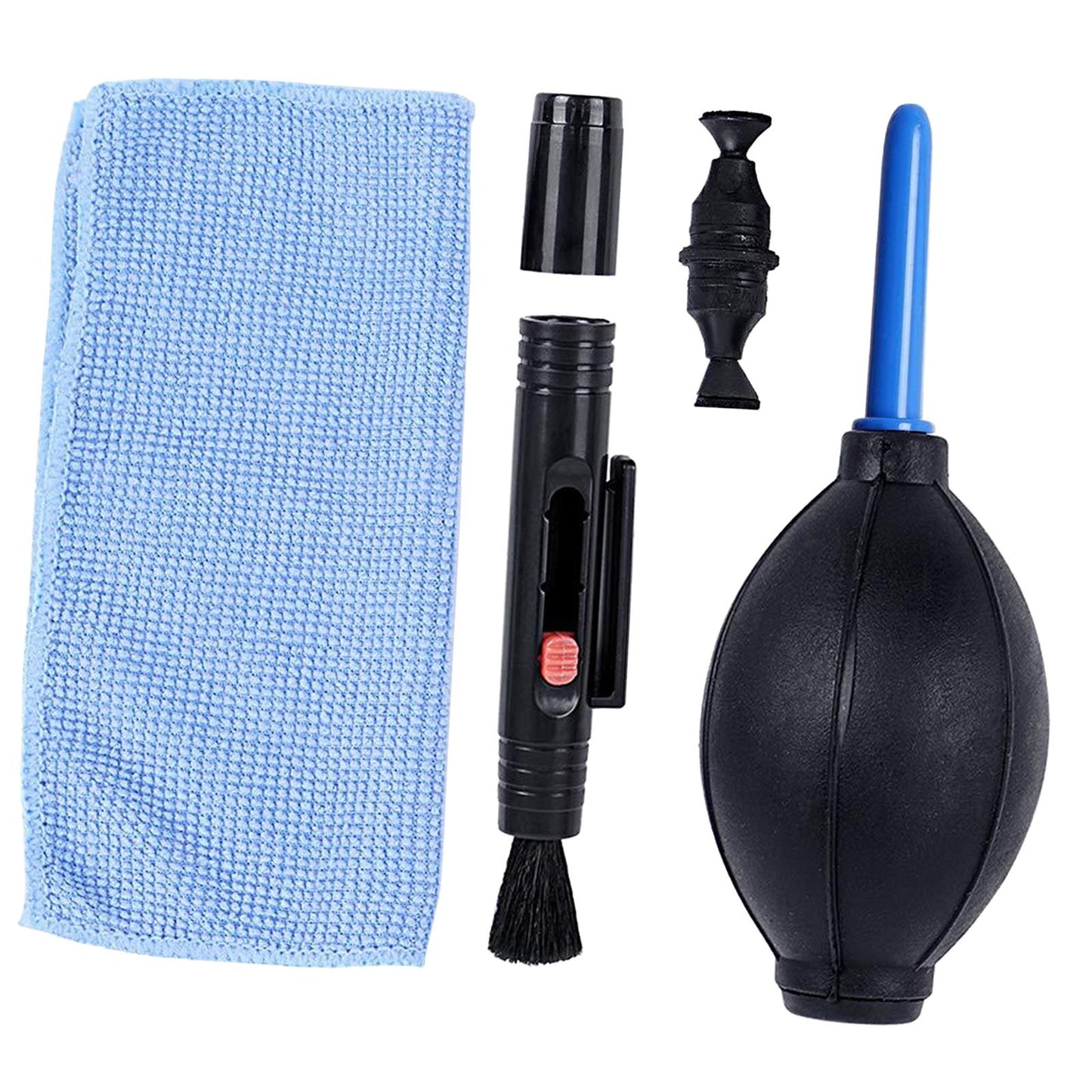 3 in 1 Camera Cleaning Kit Dust Pen/Blower/Cloth for LCD DSLR VCR Eyeglass