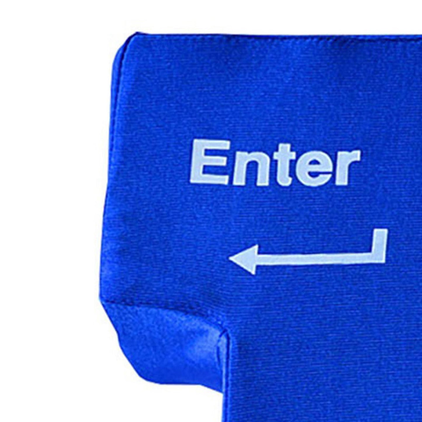 USB3.0 Enter Key Cotton Decompression Toy Gift for Kids Adults Working Blue