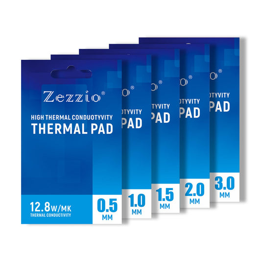 Silicone Thermal Pad 12.8 W/mK Heat Resistance Simple for PC Laptop Heatsink 1.0mm