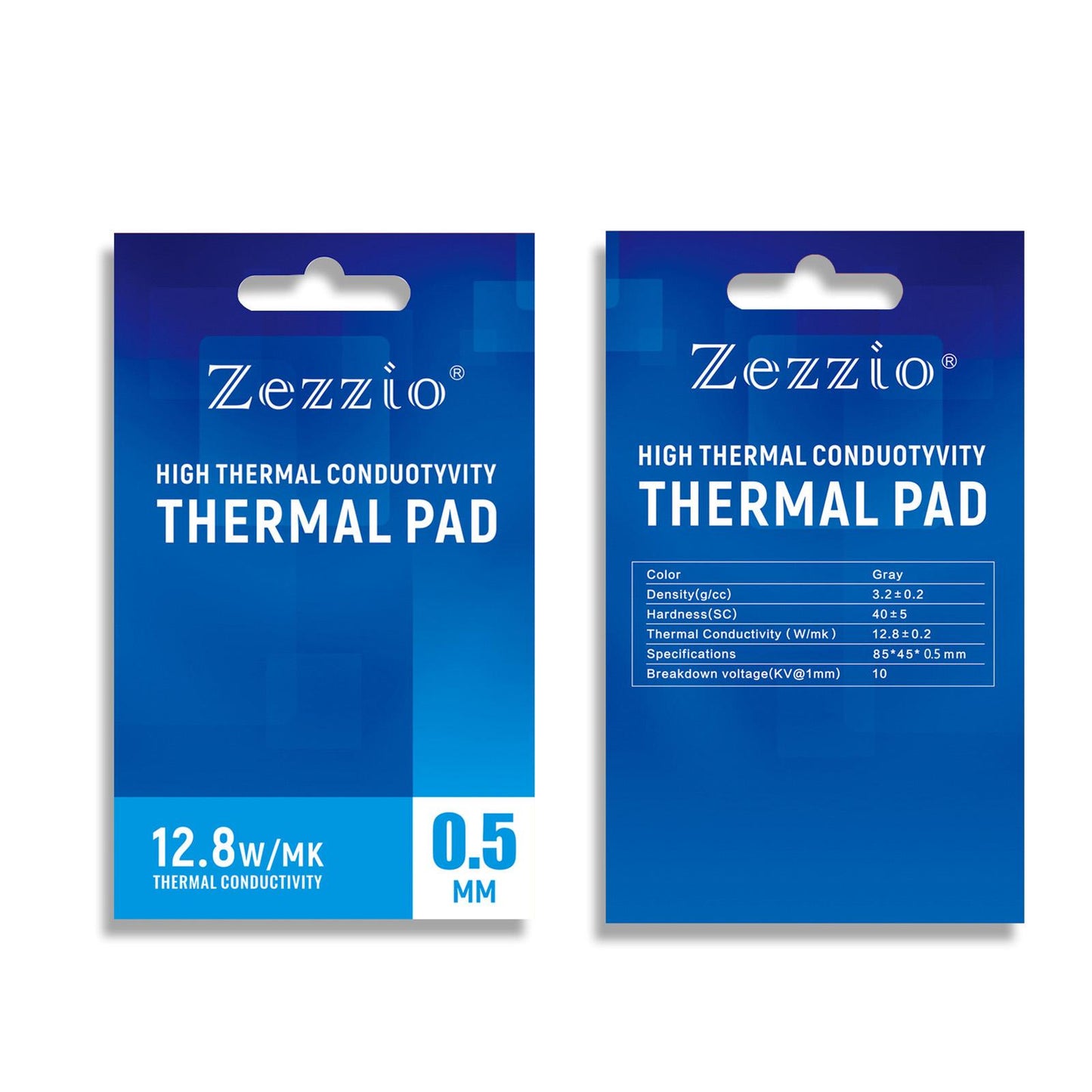 Silicone Thermal Pad 12.8 W/mK Heat Resistance Simple for PC Laptop Heatsink 1.0mm