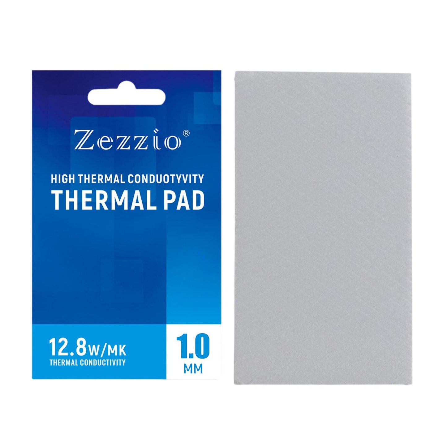 Silicone Thermal Pad 12.8 W/mK Heat Resistance Simple for PC Laptop Heatsink 1.0mm