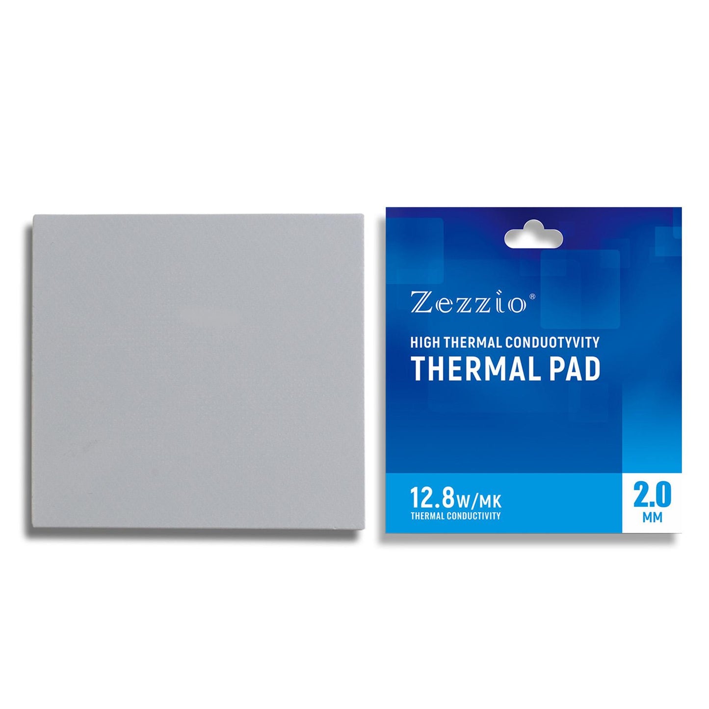 Silicone Thermal Pad 120x120mm Heat Resistance for GPU CPU 0.5 mm