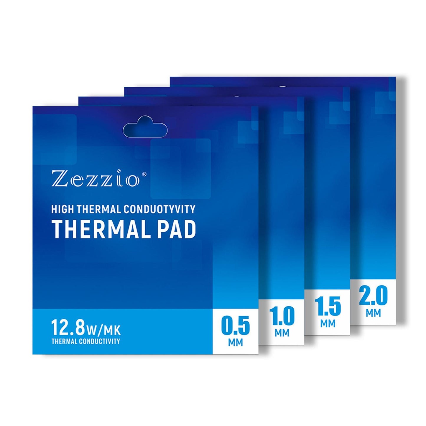 Silicone Thermal Pad 120x120mm Heat Resistance for GPU CPU 1.0 mm