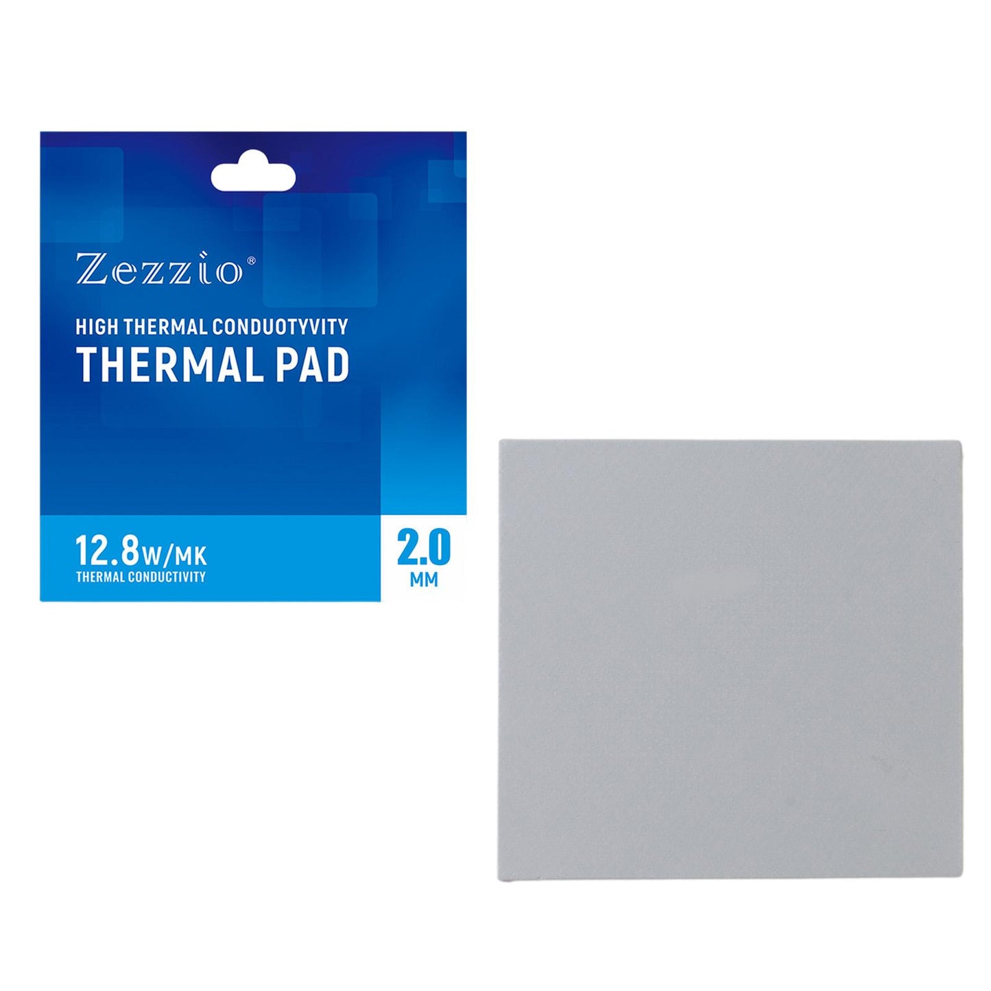 Silicone Thermal Pad 120x120mm Heat Resistance for GPU CPU 2.0 mm