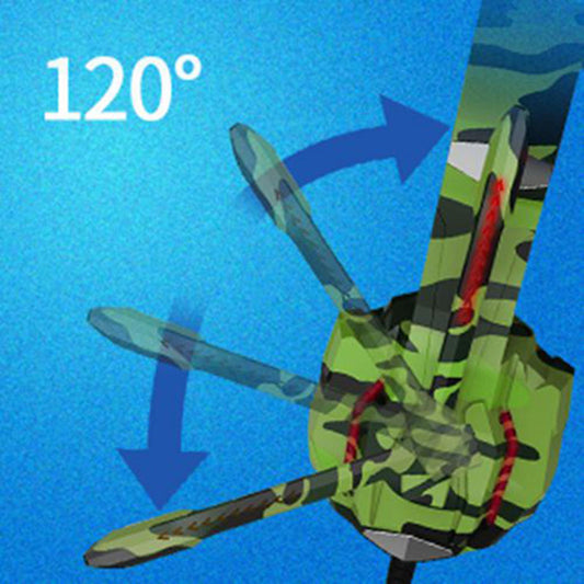 Camouflage Cat Ear Gaming Headset for PC Games Laptop TV  Green