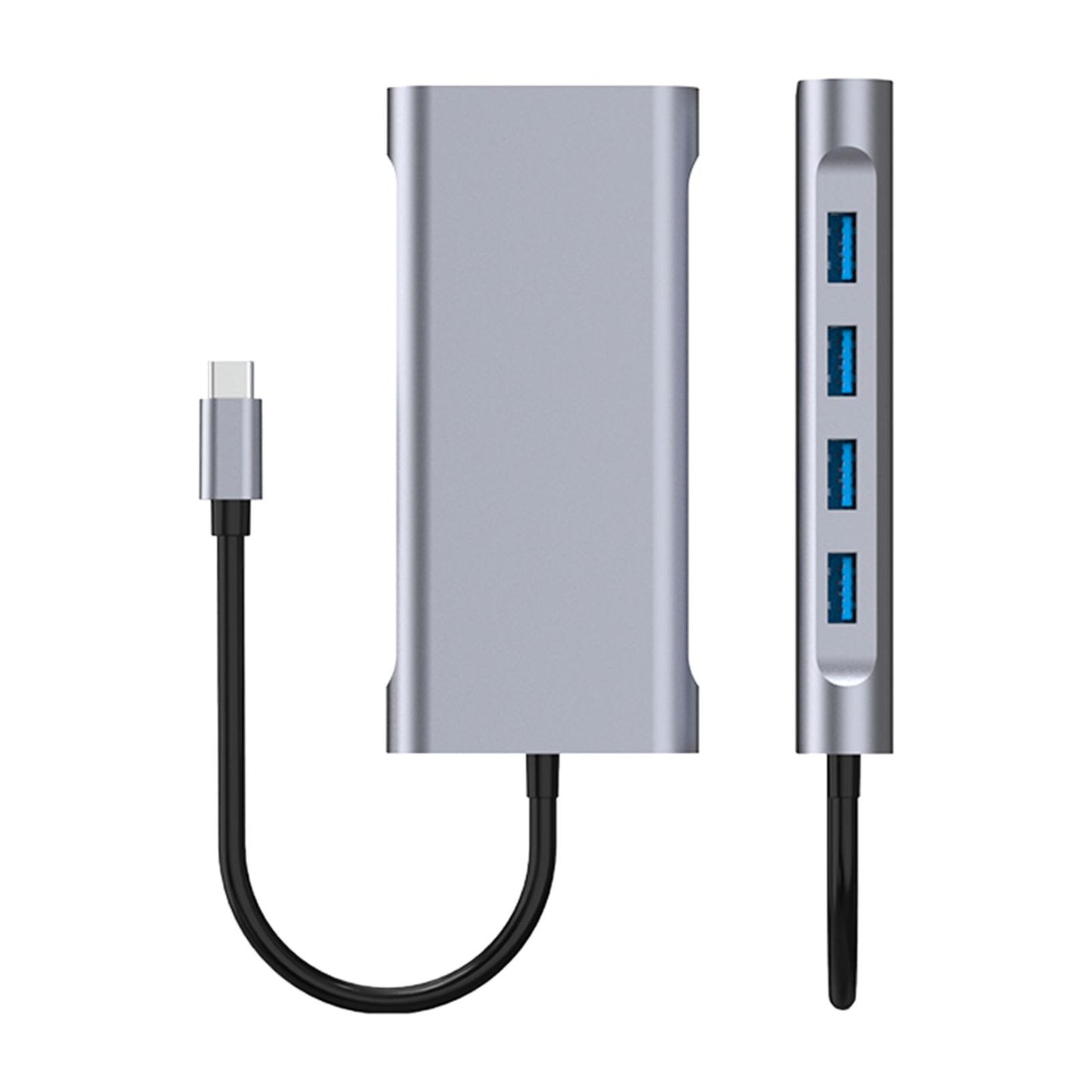11 in 1 USB C Hub 4 USB 3.0 Ports SD TF Card Reader for MacBook Pro Phones