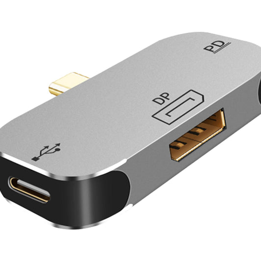 3 in1 Docking Station Type-C DP PD Charging Port Adapter Laptop Computer Large DP PD Type C A