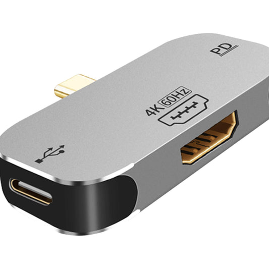 3 in1 Docking Station Type-C DP PD Charging Port Adapter Laptop Computer HDMI PD USB2.0A C