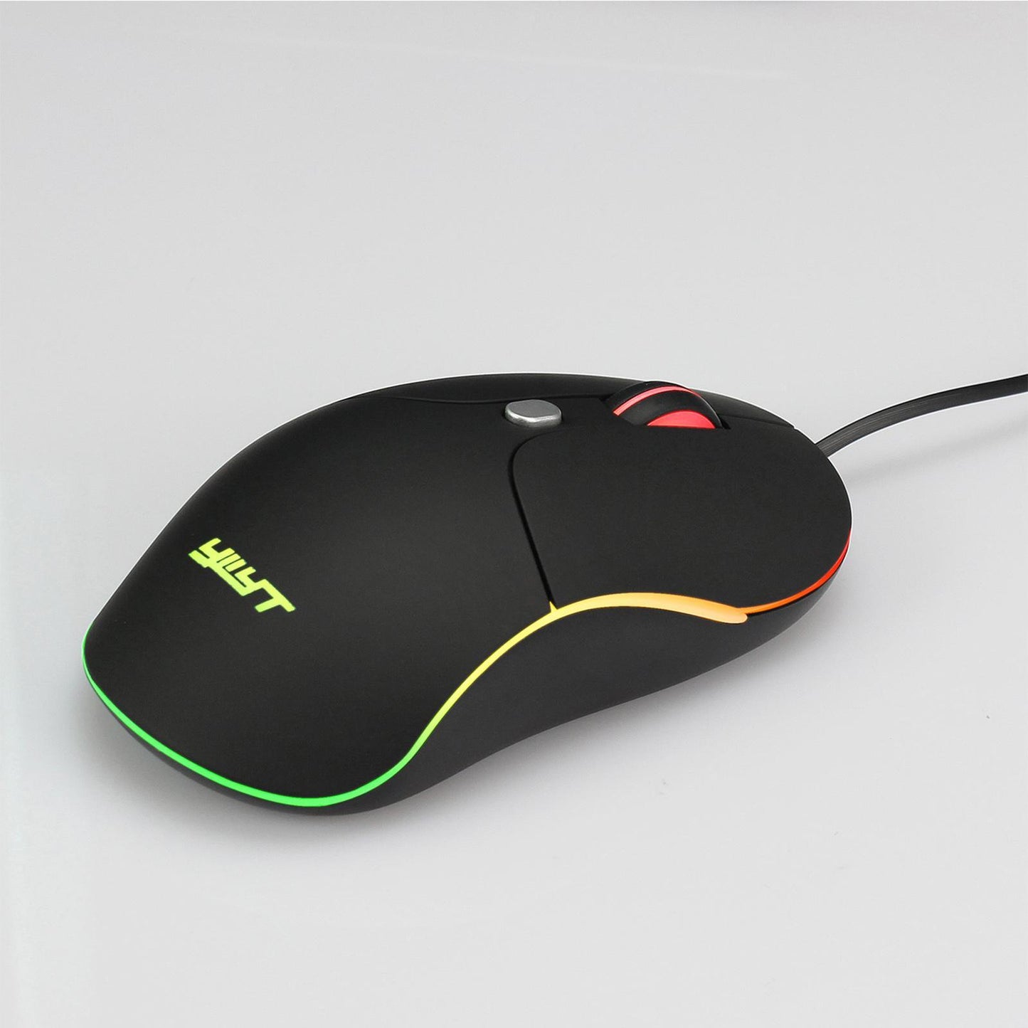 RGB Backlit Wired Gaming Mouse 3200 DPI Mice with Side Buttons Comfortable