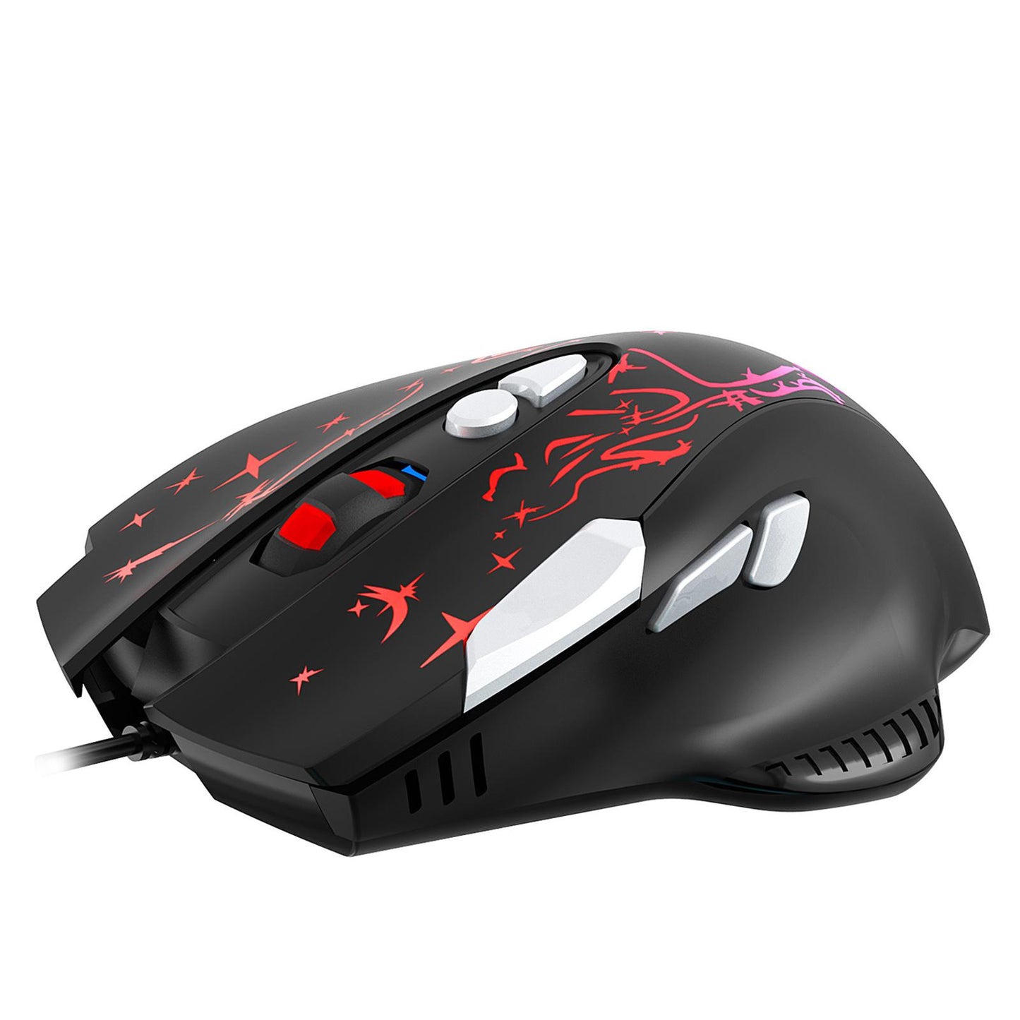PC RGB Wired Gaming Mouse 6400 DPI Gamer Mice for Home Office Comfortable