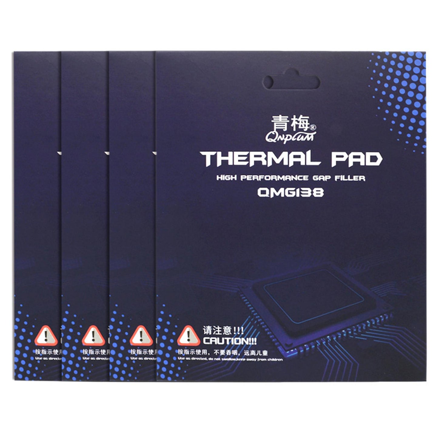 CPU Thermal Pad Insulated Heat Resistant GPU Memory Heat Sink 120x120x1.5mm