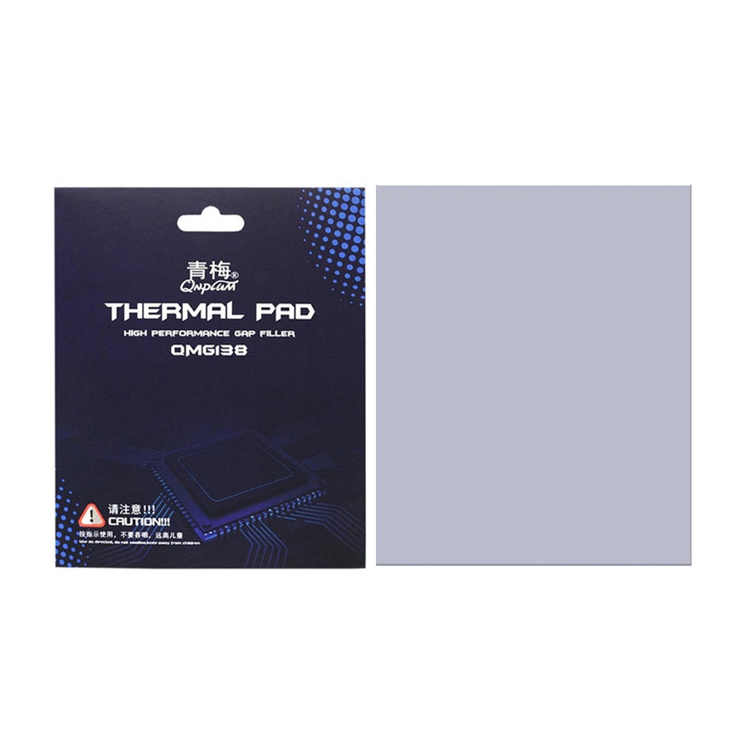 CPU Thermal Pad Insulated Heat Resistant GPU Memory Heat Sink 120x120x0.5mm