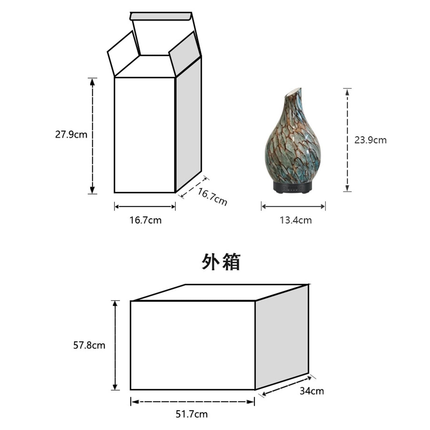 120ML 3D Essential Oil Diffuser Aromatherapy for Bedroom Child Mom EU Plug