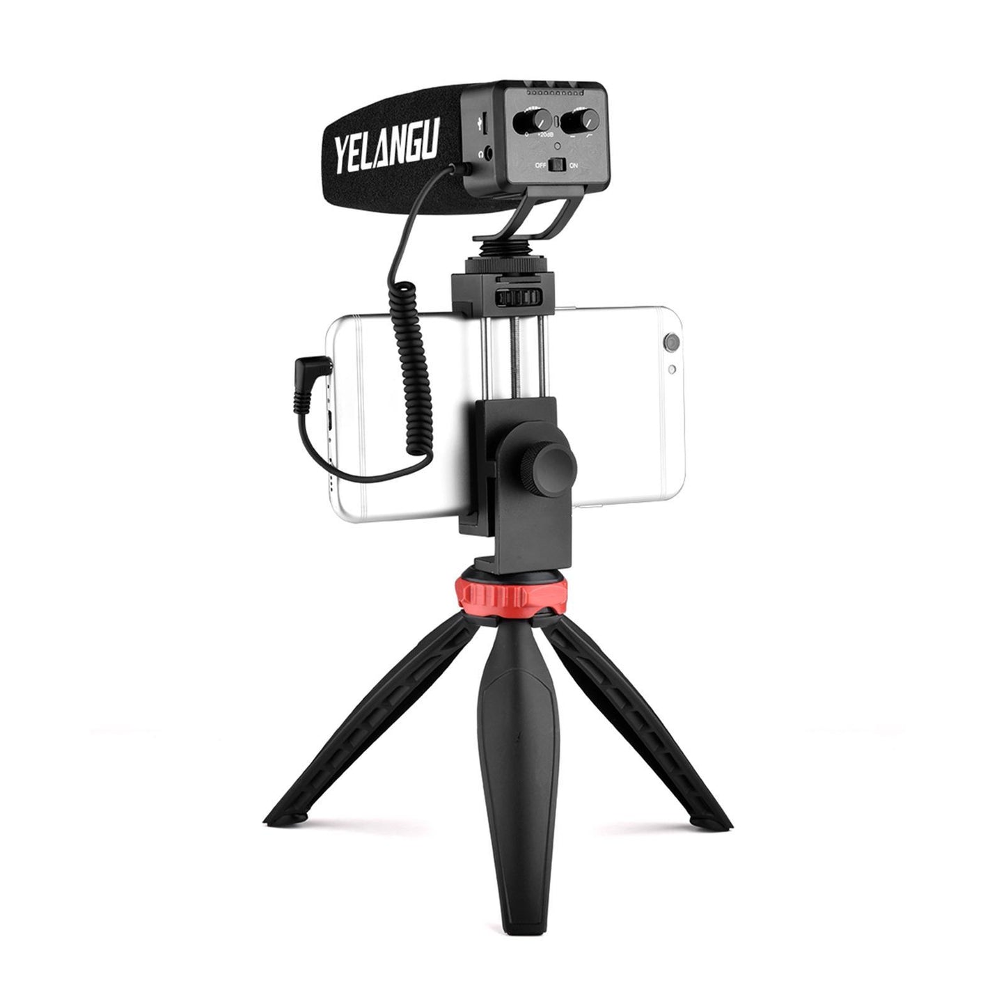 Camera Microphone Recording Video Mic for Smartphone Camera with 3.5mm Plug